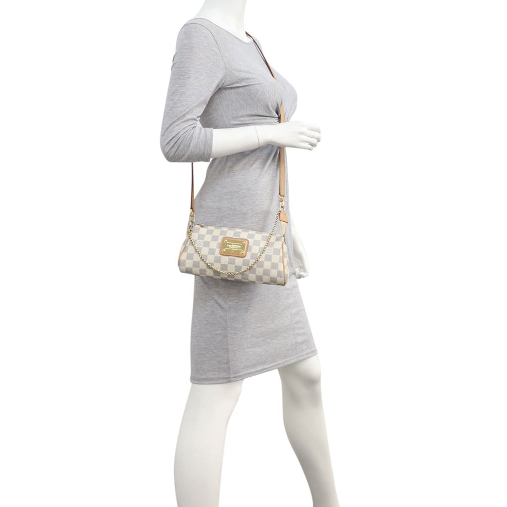 Louis Vuitton Eva Pochette Damier Azur