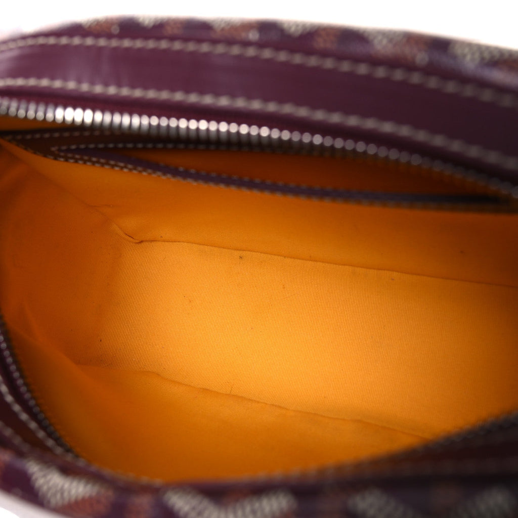 Goyardine Sac Cap Vert Burgundy