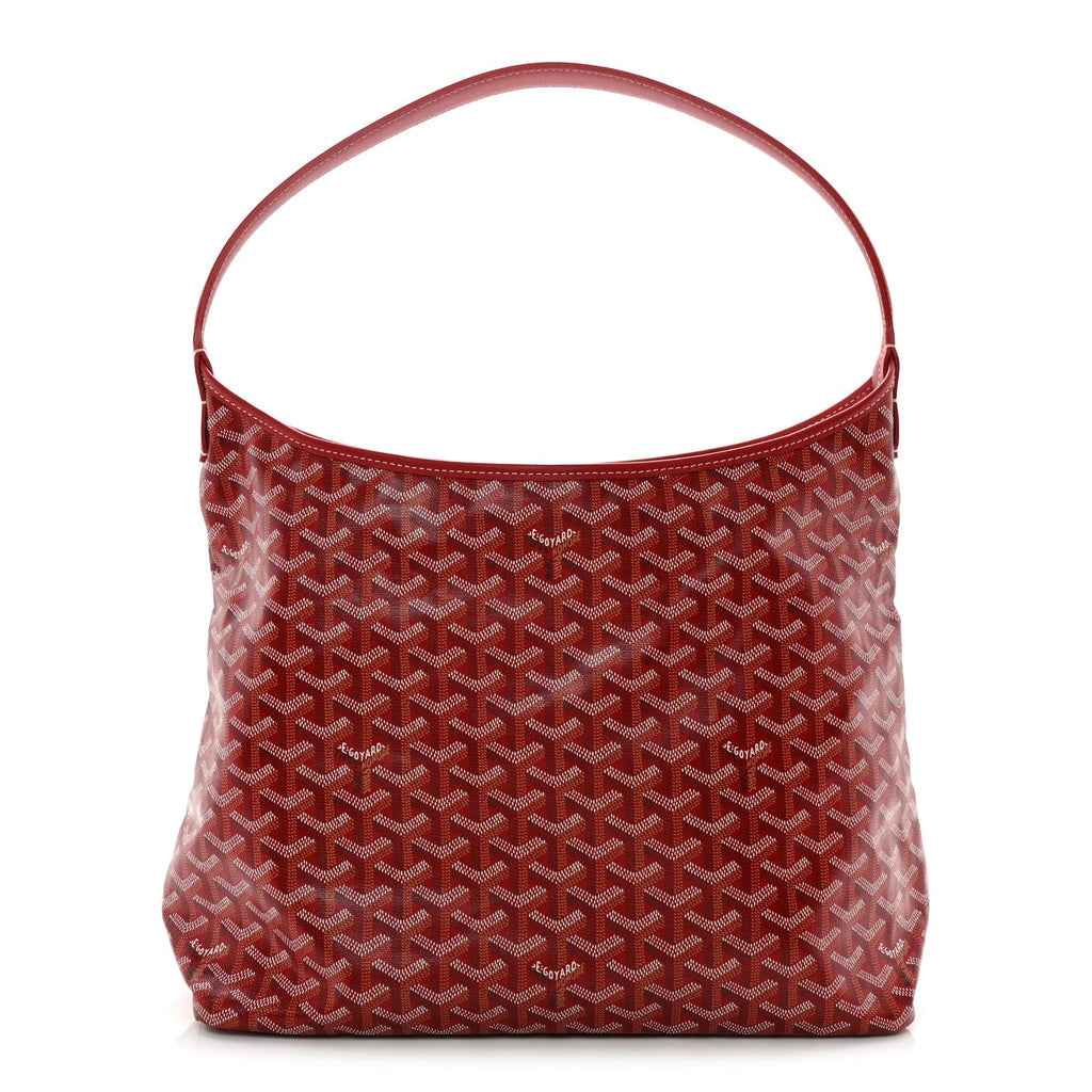 Goyardine Boheme Hobo Red