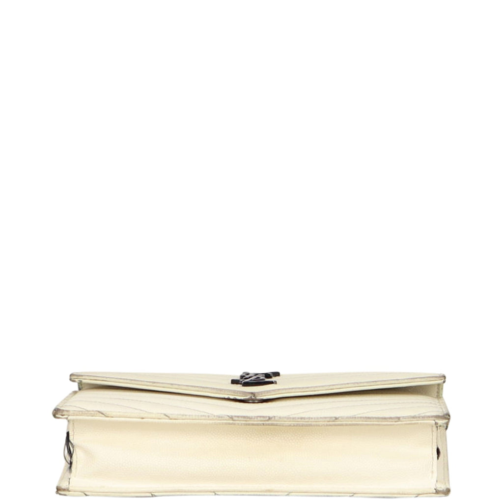 Saint Laurent Monogram Envelope Chain Wallet