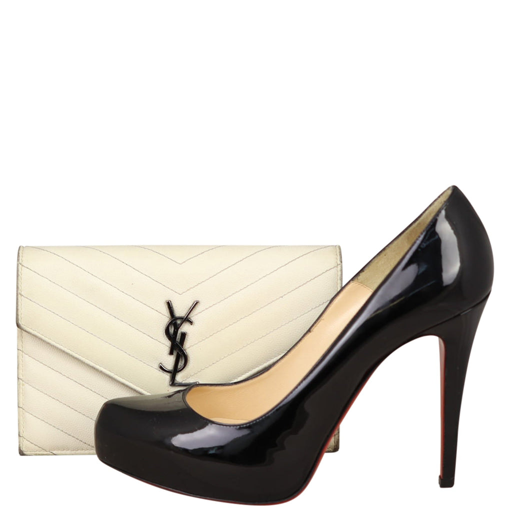 Saint Laurent Monogram Envelope Chain Wallet