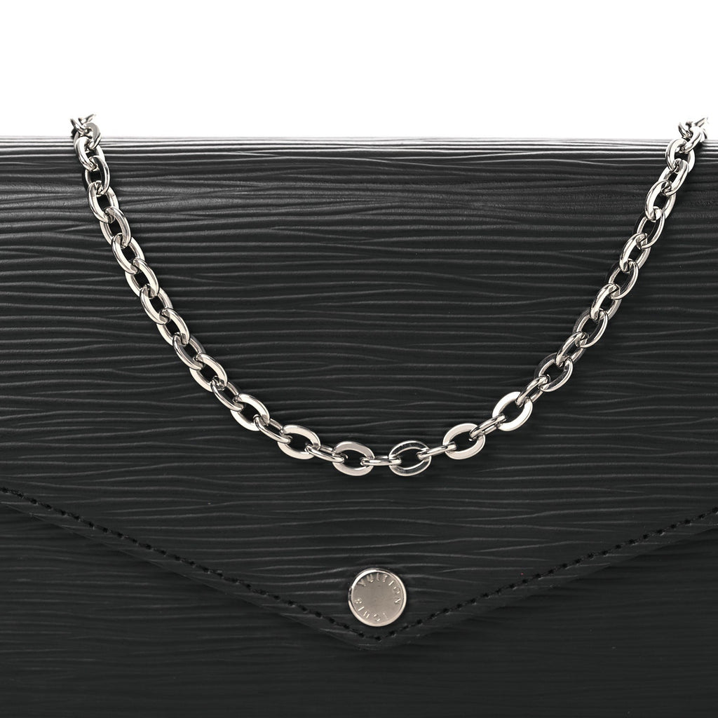 Epi Pochette Felicie Black