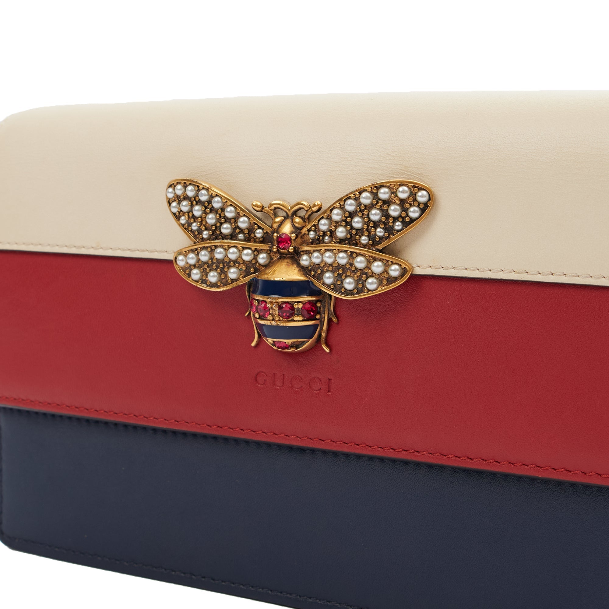 Gucci Cross Body Queen Margaret in Multi, Leather