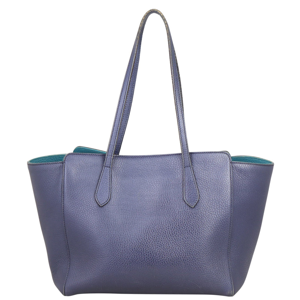 Gucci Swing Leather Tote Small