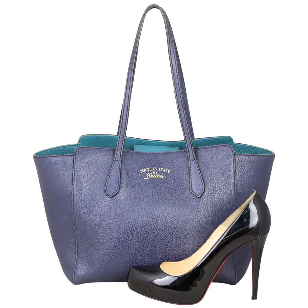 Gucci Swing Leather Tote Small