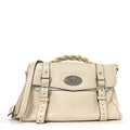 High Shine Calfskin Medium Alexa Eggshell