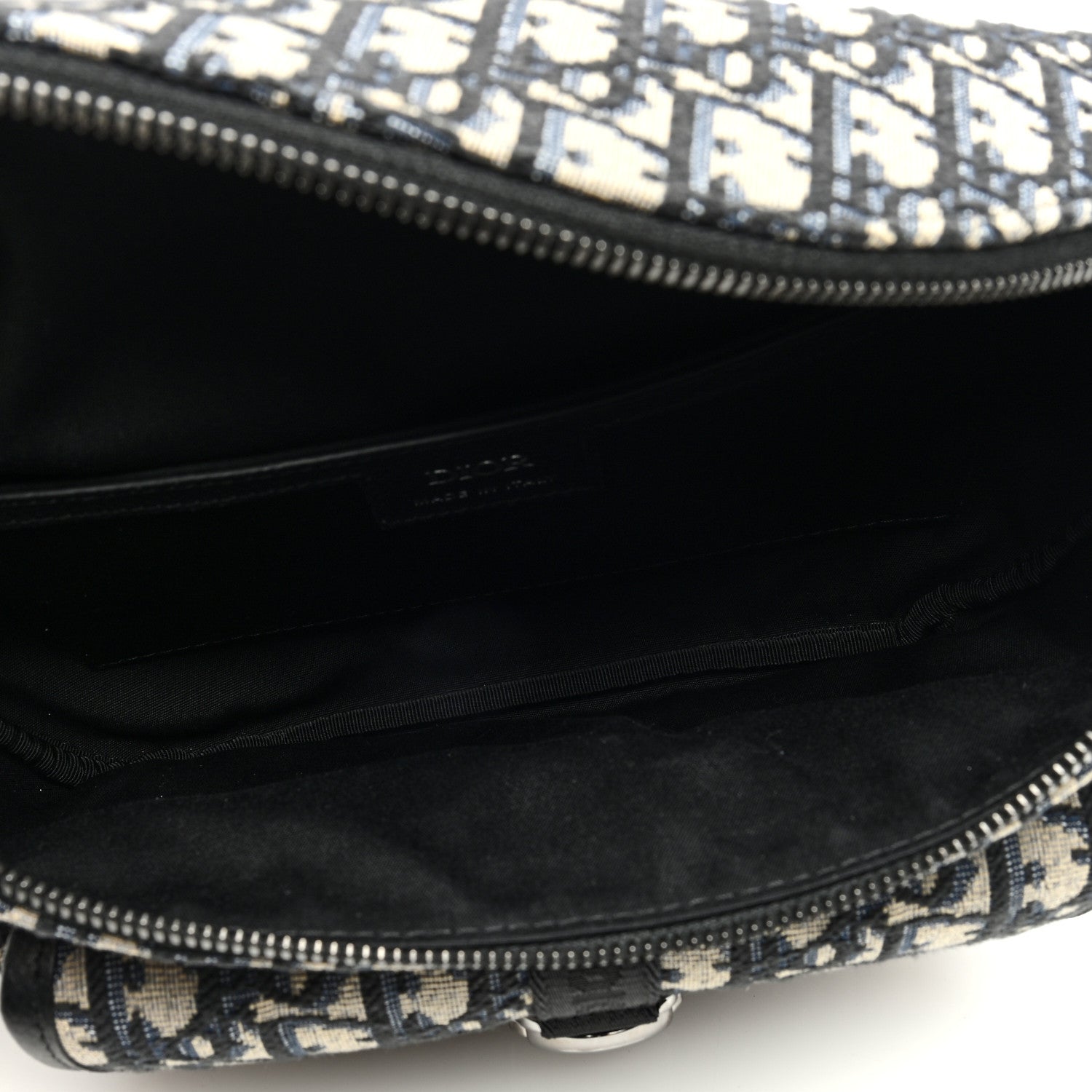 Oblique Dior 8 Belt Bag Beige Black