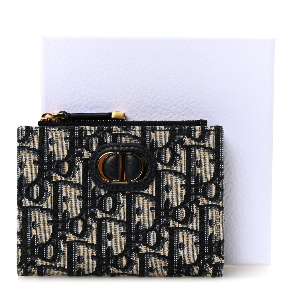 Oblique 30 Montaigne Dahlia Wallet Blue