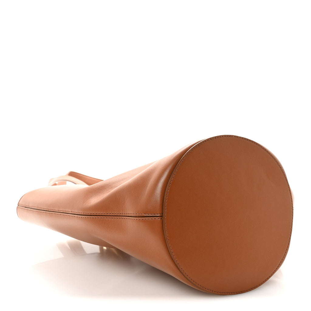 Smooth Calfskin Medium Le Bambola Moyen Light Brown