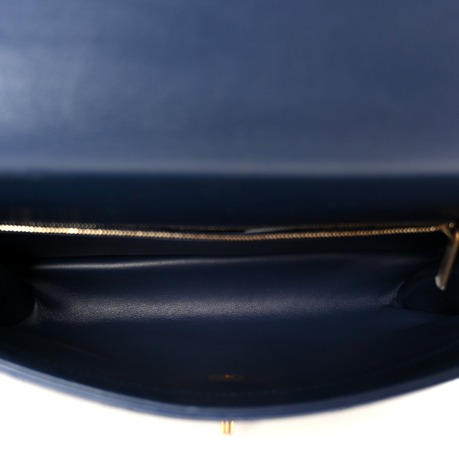 Lambskin Stitched Coco Luxe Medium Flap Blue