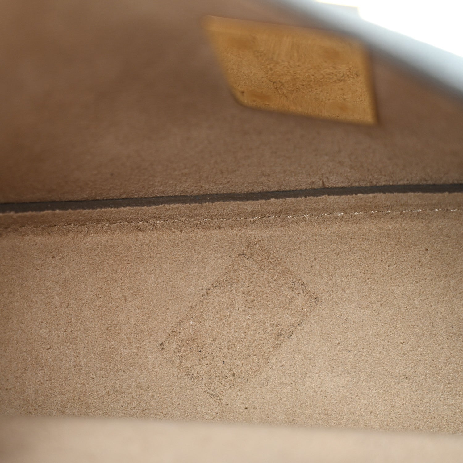 Suede Smooth Calfskin Mini Drew Shoulder Bag Cloudy Blue