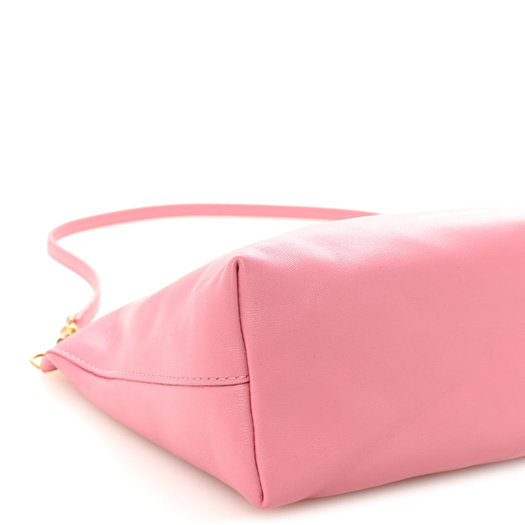 Lambskin Hera Crossbody Bag Flamingo