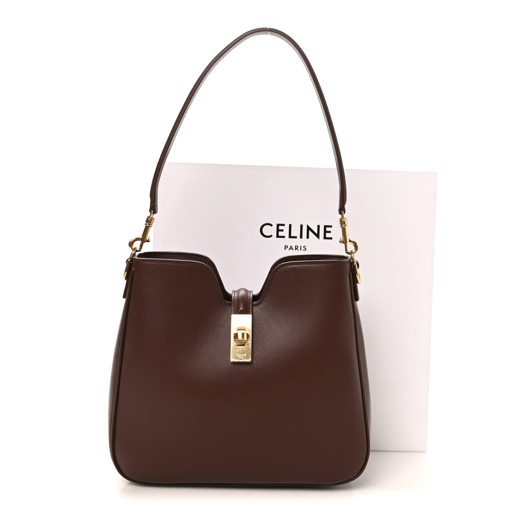 Smooth Calfskin Small Camille 16 Soft Bag Chestnut