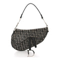 Monogram Saddle Bag Black