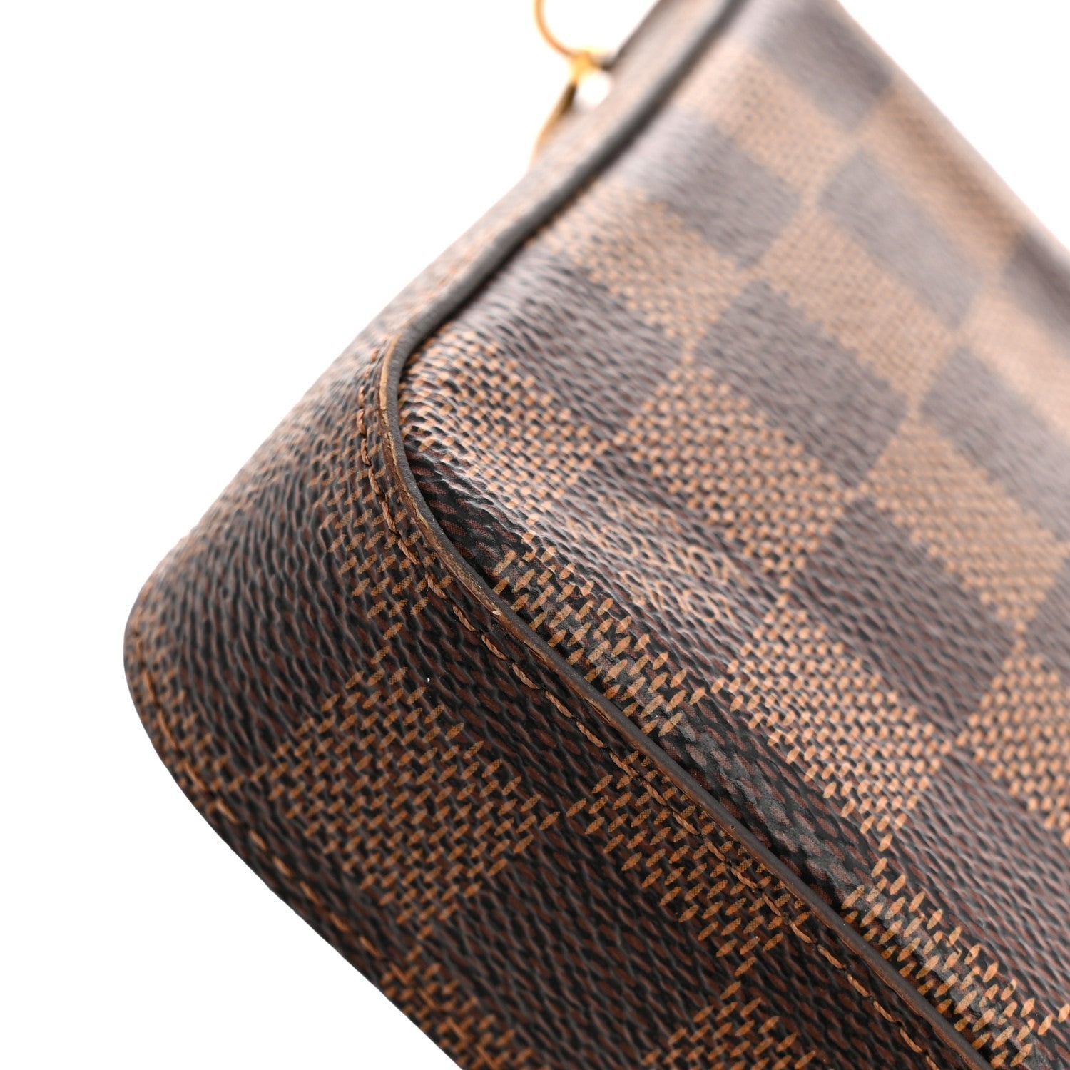 Damier Ebene Pochette Felicie Chain Wallet