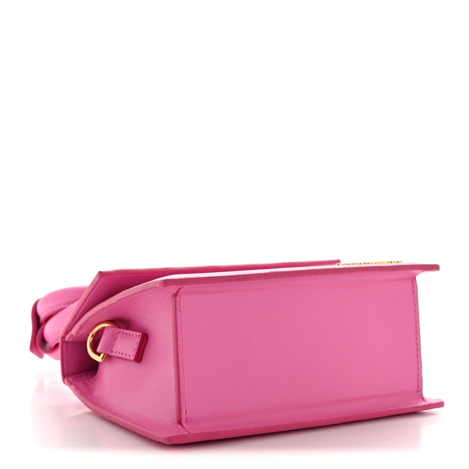 Smooth Calfskin Le Chiquito Noeud Neon Pink