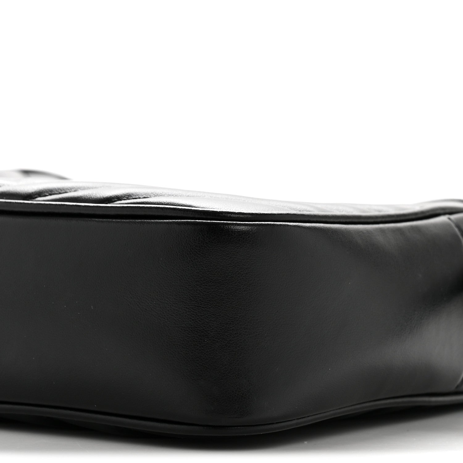 Calfskin Matelasse Monogram Monochrome Lou Camera Bag Black