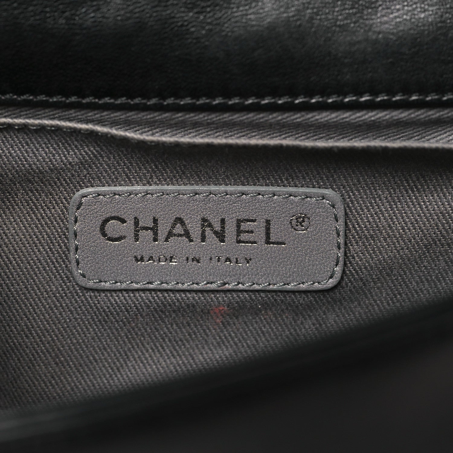 Lambskin Galuchat Stingray Small Boy Crossbody Flap Black