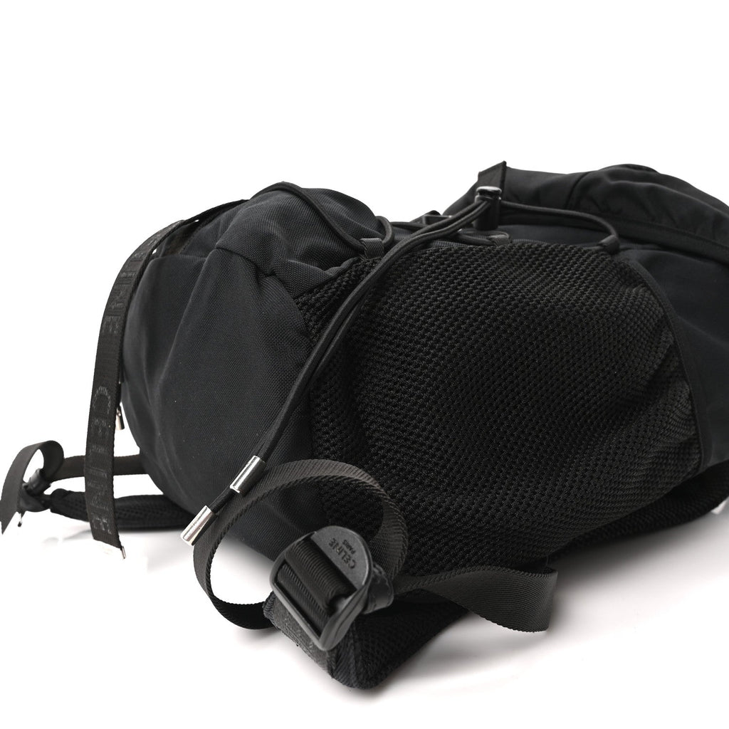 Gabardine Logo Web Trekking Medium Backpack Black