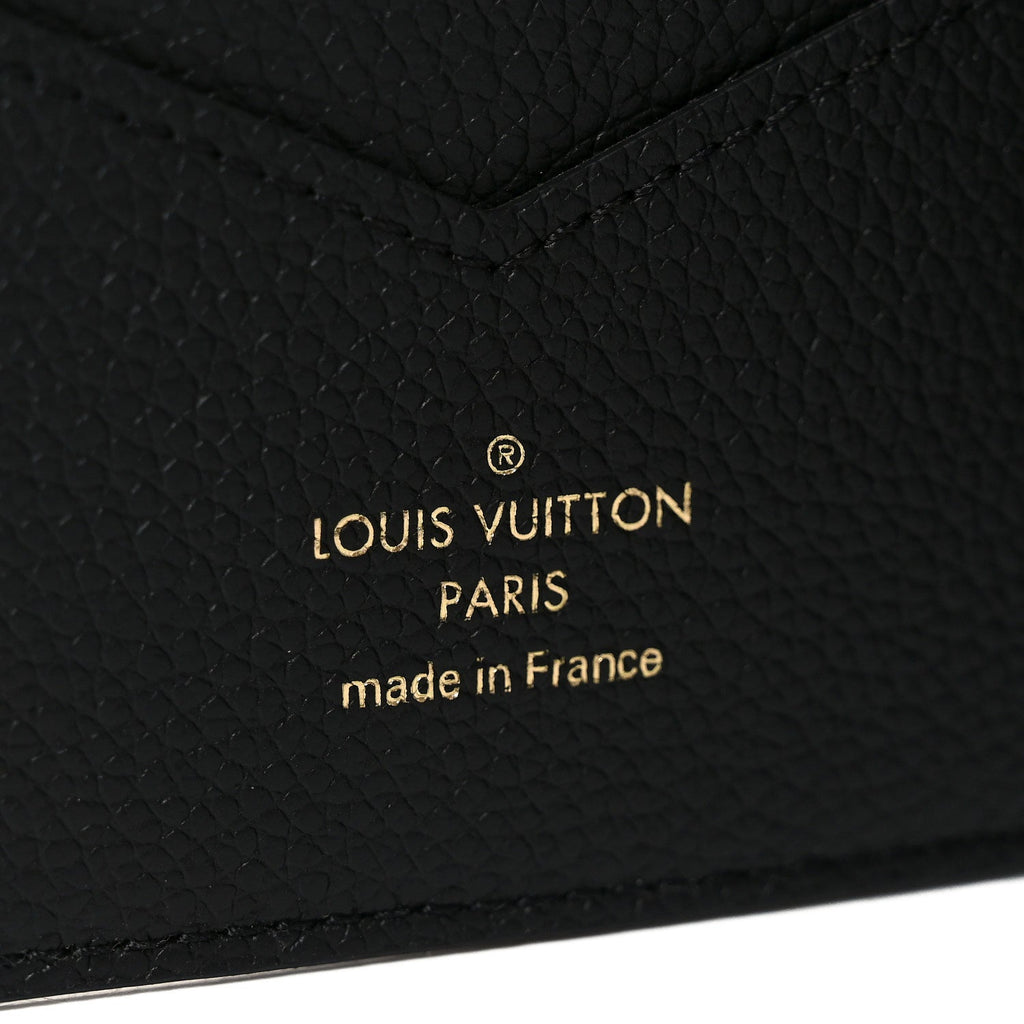 Empreinte Monogram Passport Cover Black