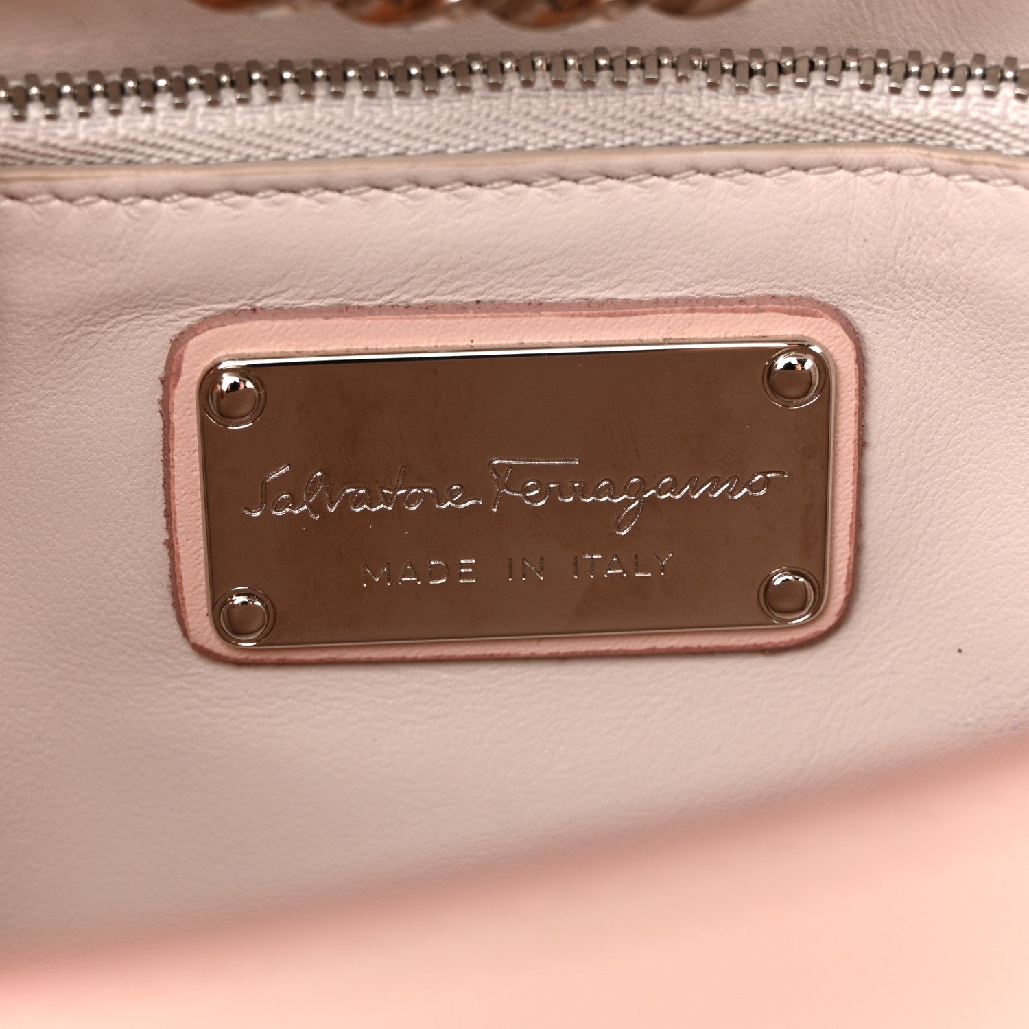 Smooth Calfskin Vara Bow Chain Flap Crossbody Bon Bon