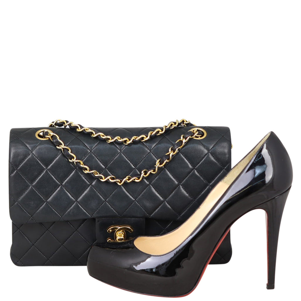 Chanel Classic Double Flap Medium | 2 Series Black