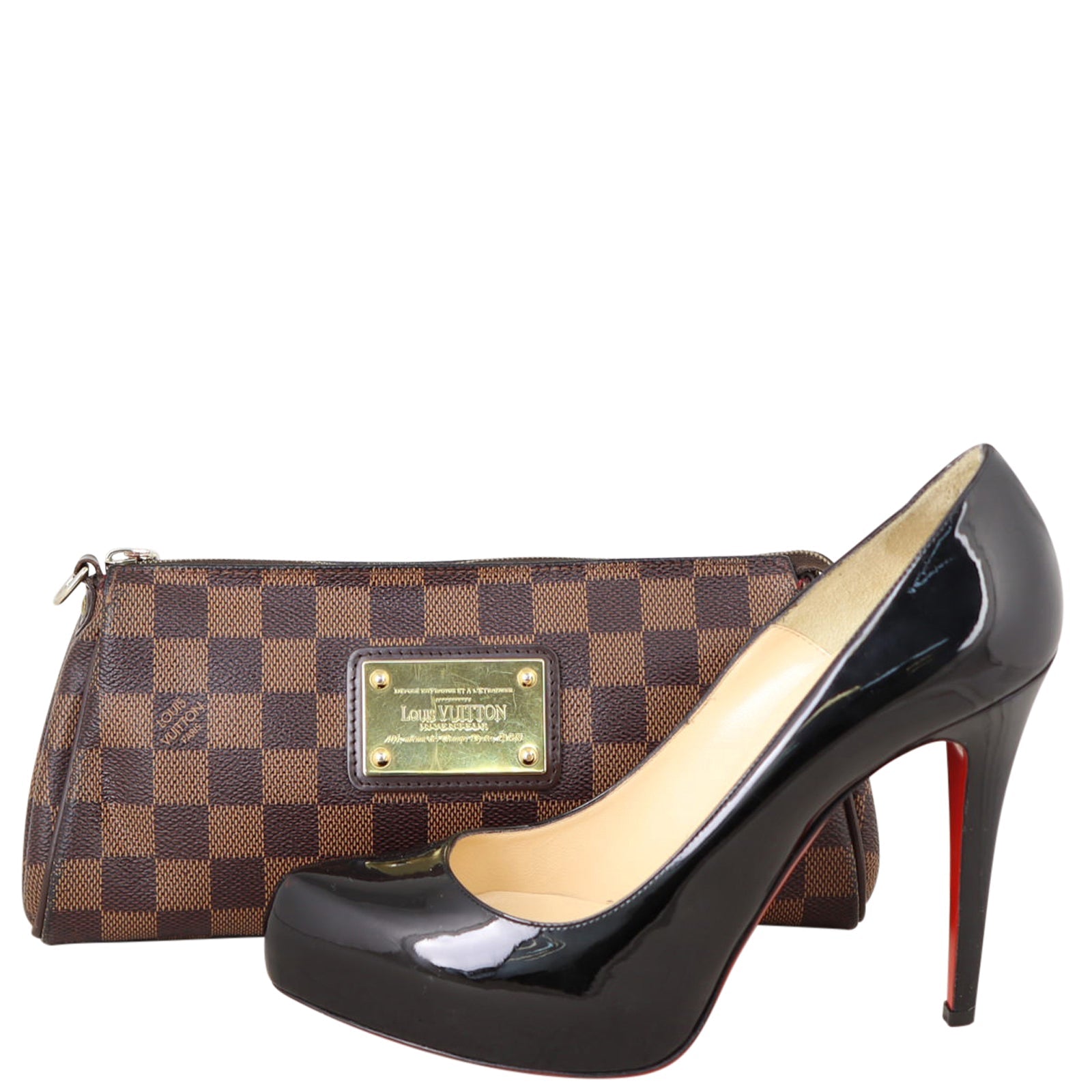 Louis Vuitton Eva Pochette Damier Ebene