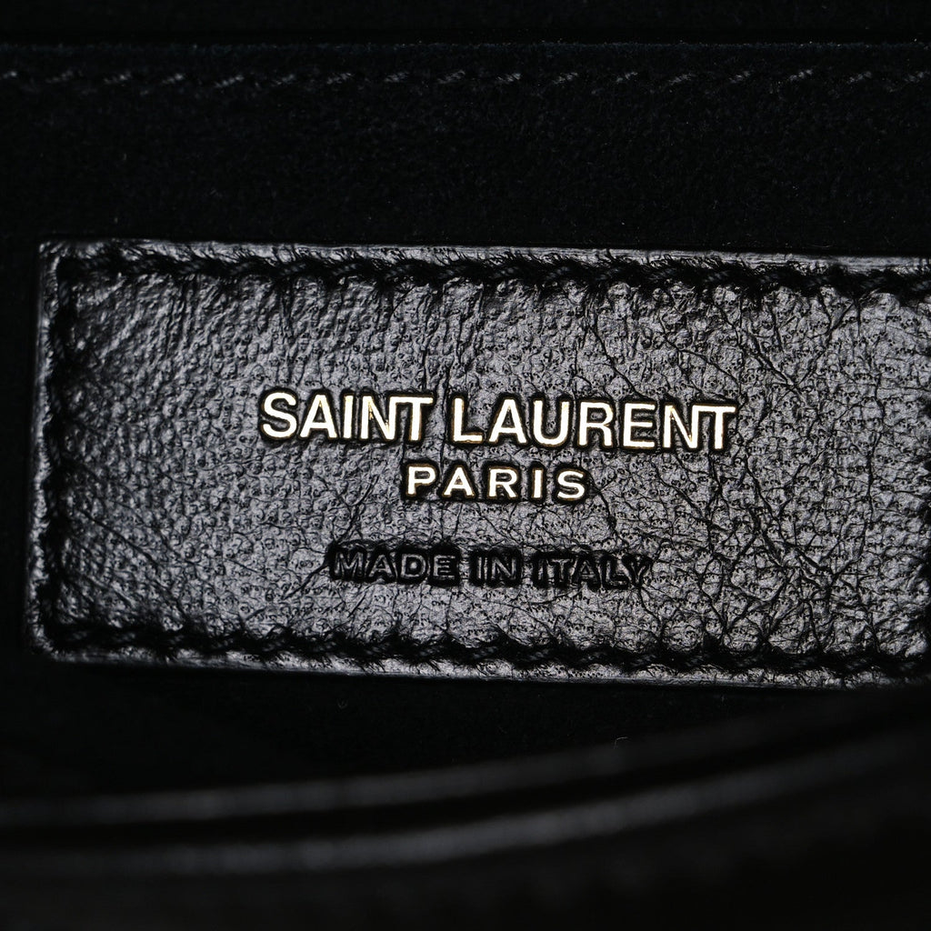 Lambskin Quilted Le 57 Diamond Shoulder Bag Black