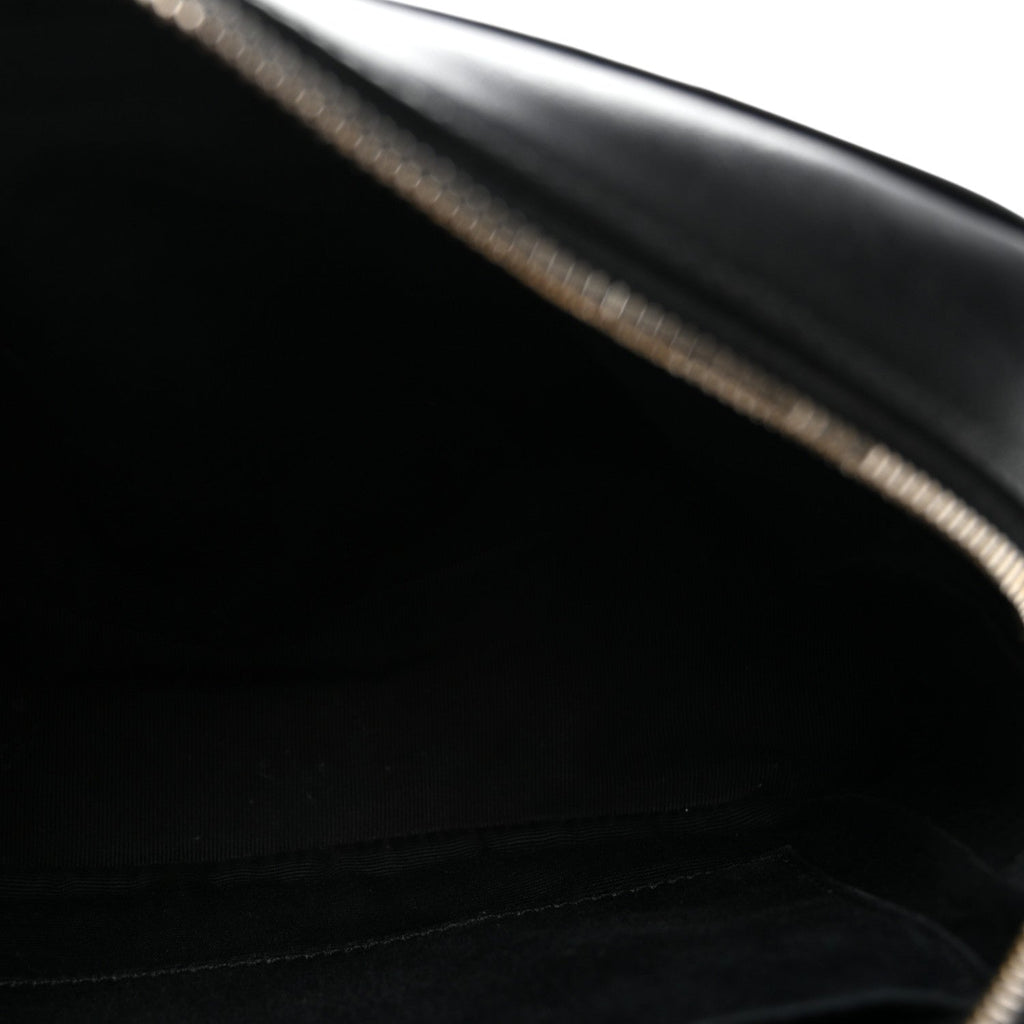 Calfskin Matelasse Monogram Lou Camera Bag Black