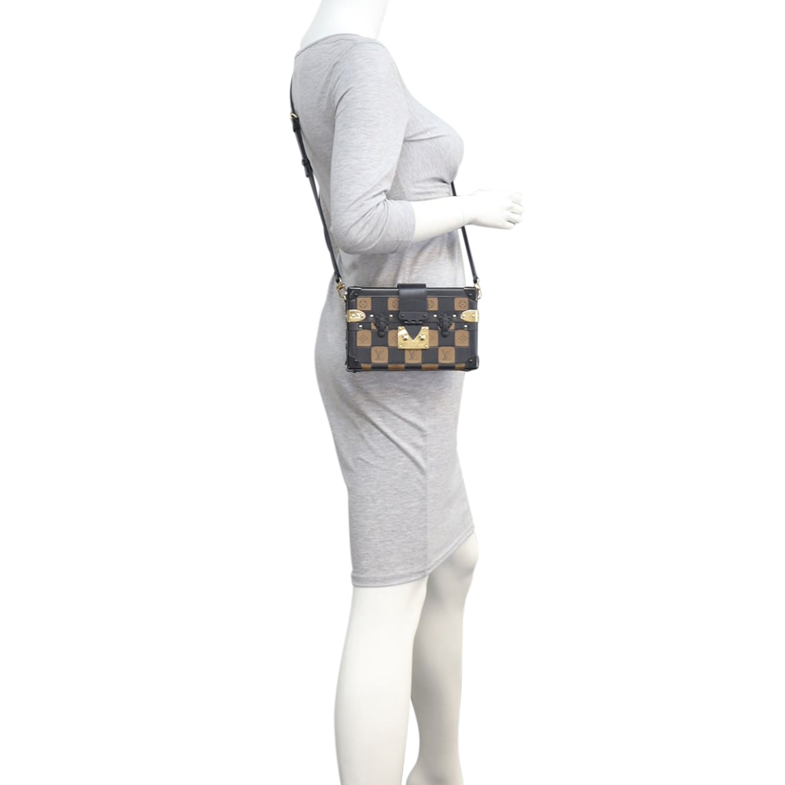 Louis Vuitton Petite Malle Damier Tressage
