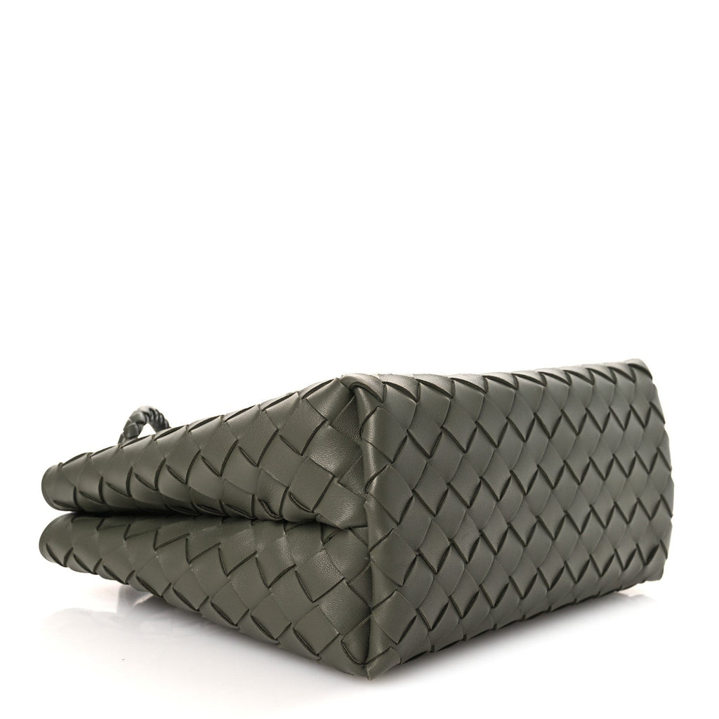 Nappa Intrecciato Small Andiamo Shoulder Bag Pickle