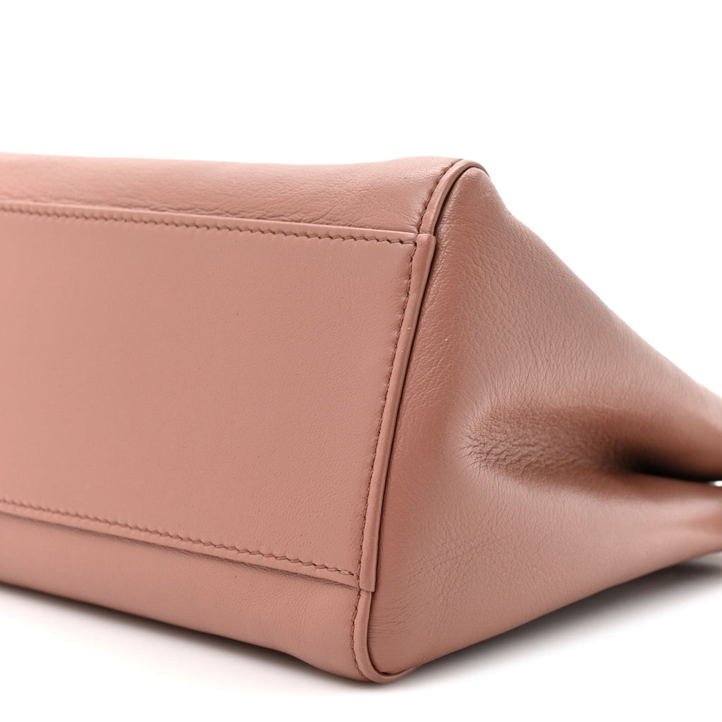 Nappa Colorblock Mini Peekaboo Iconic Satchel English Rose Plaster Oxigen