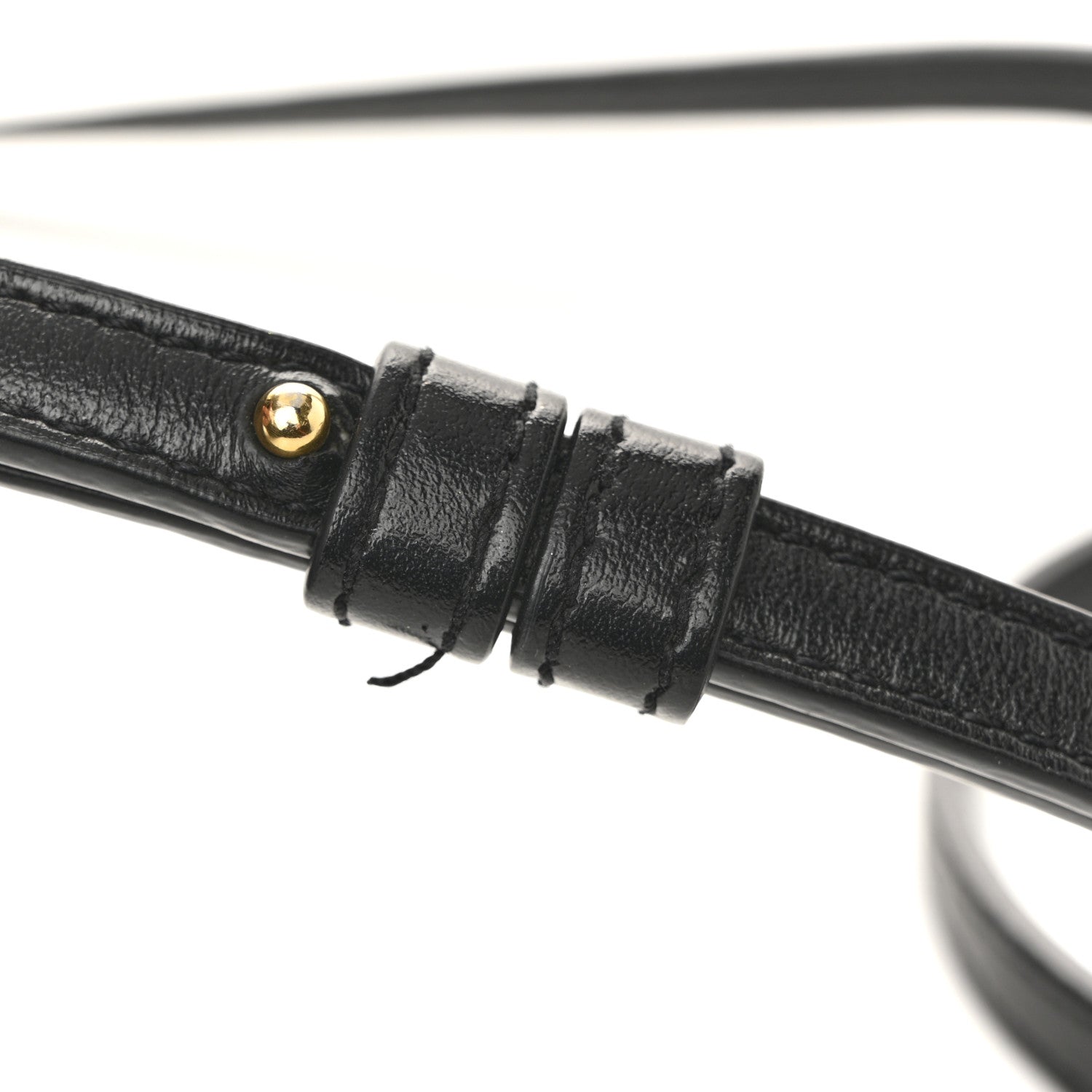Calfskin Y Quilted Monogram Toy Loulou Crossbody Bag Black