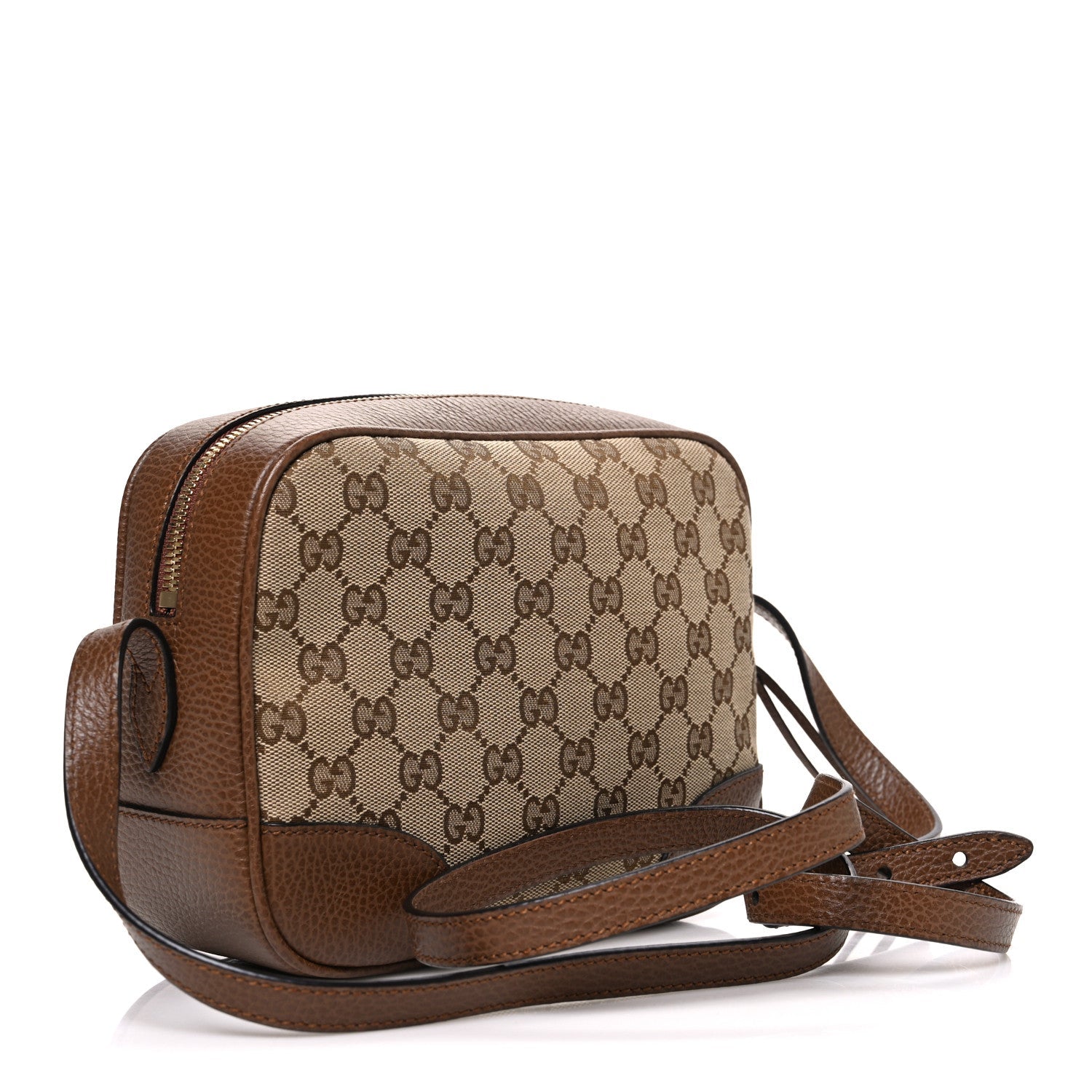 Monogram Mini Bree Messenger Bag Beige Tabacco