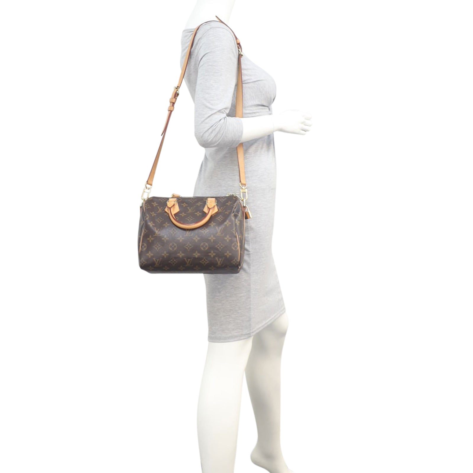 Louis Vuitton Speedy 25 Bandouliere Monogram