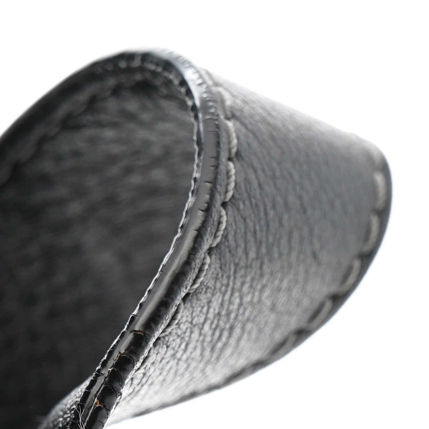 Calfskin Medium Marcie Round Crossbody Bag Black