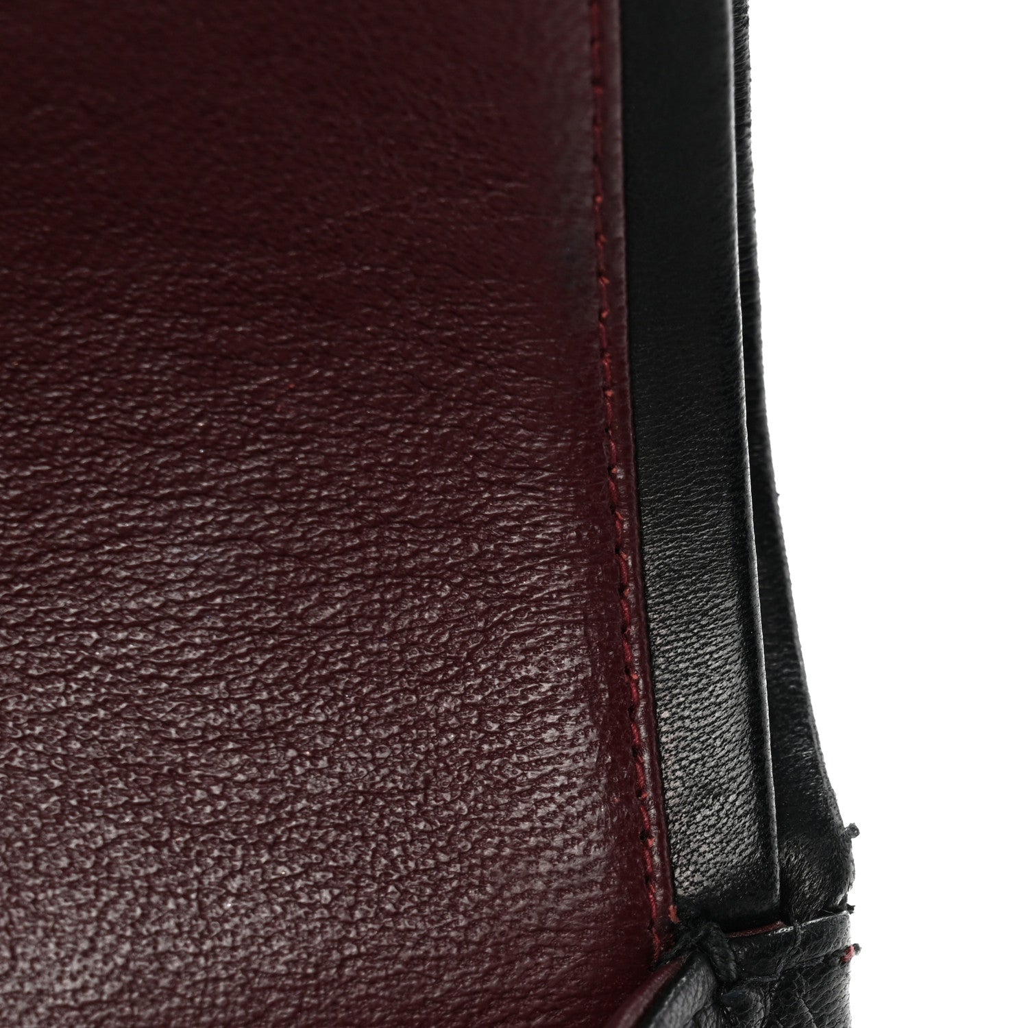 Lambskin Quilted Small Double Flap Black