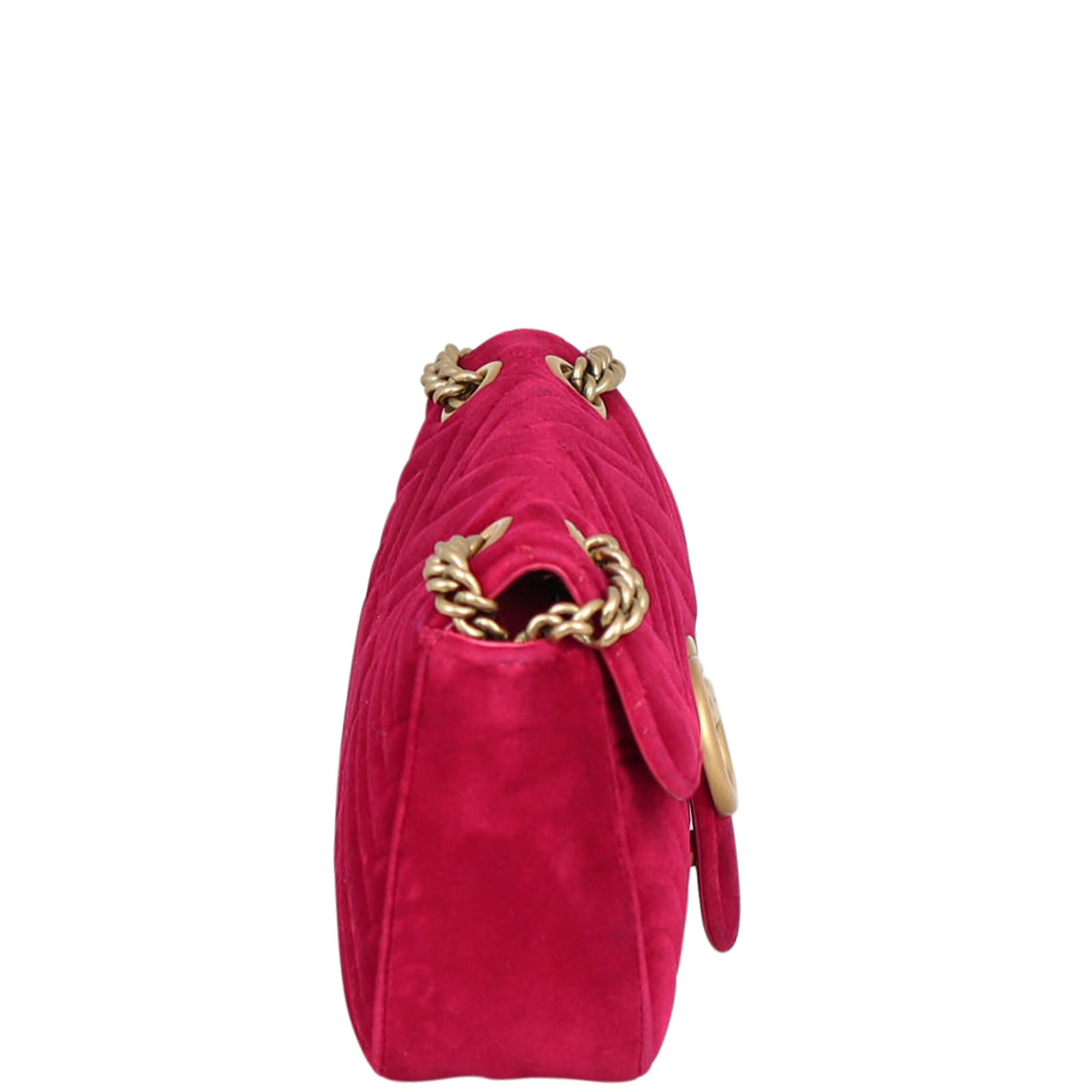Gucci GG Marmont Velvet Small Shoulder Bag