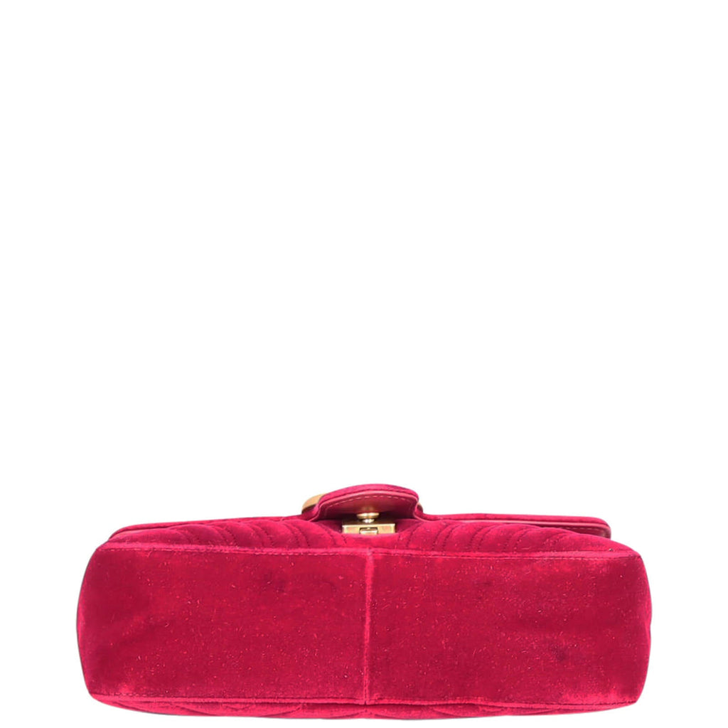 Gucci GG Marmont Velvet Small Shoulder Bag