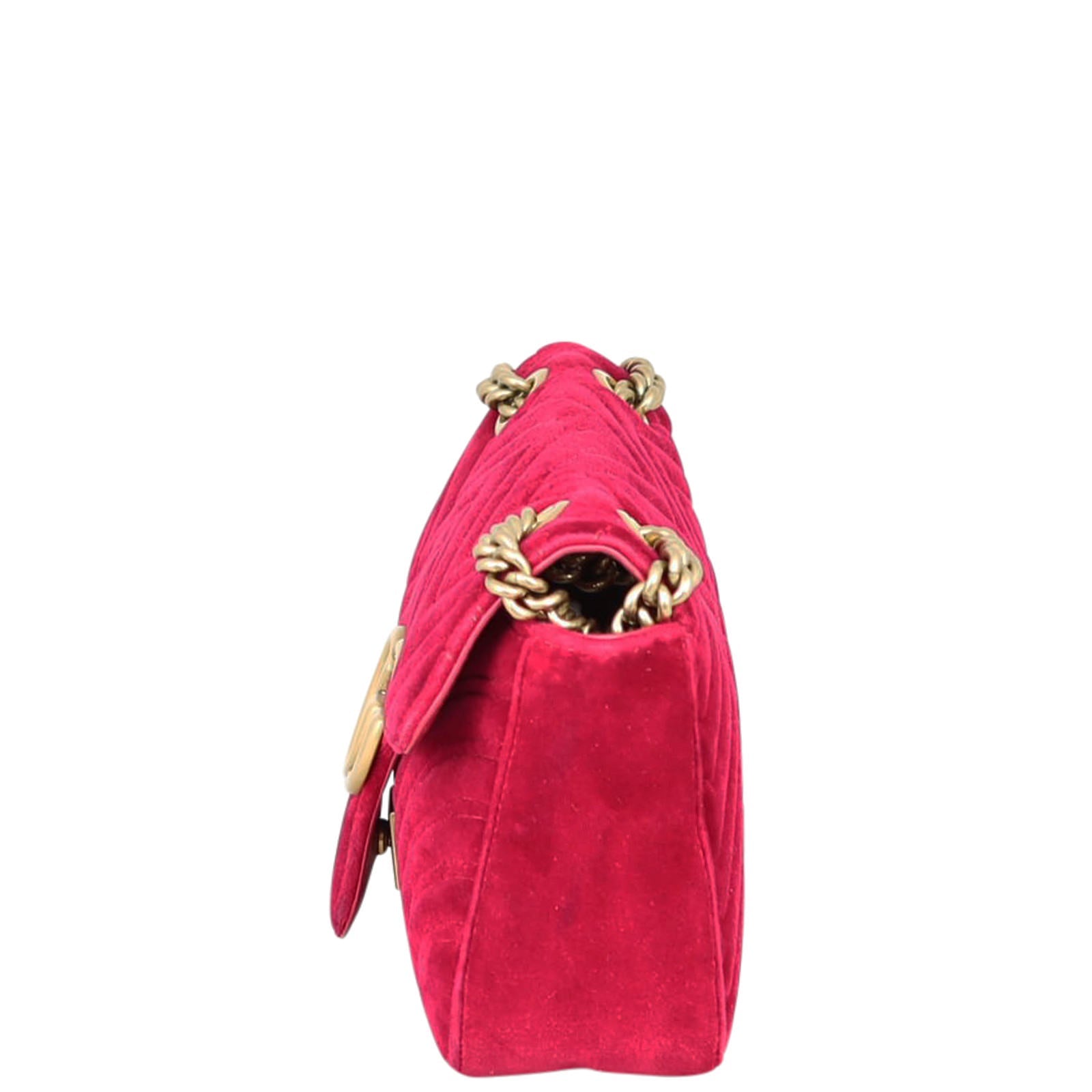 Gucci GG Marmont Velvet Small Shoulder Bag