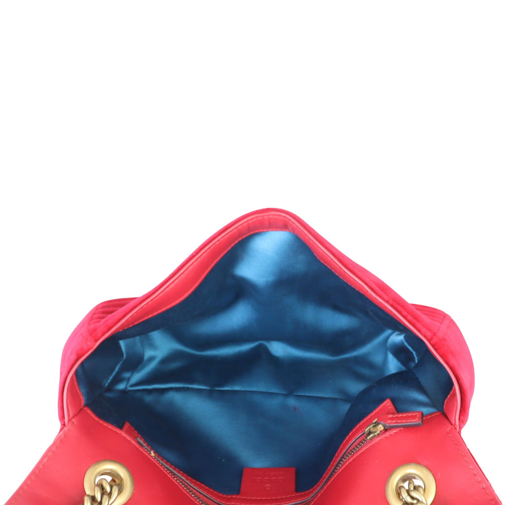 Gucci GG Marmont Velvet Small Shoulder Bag