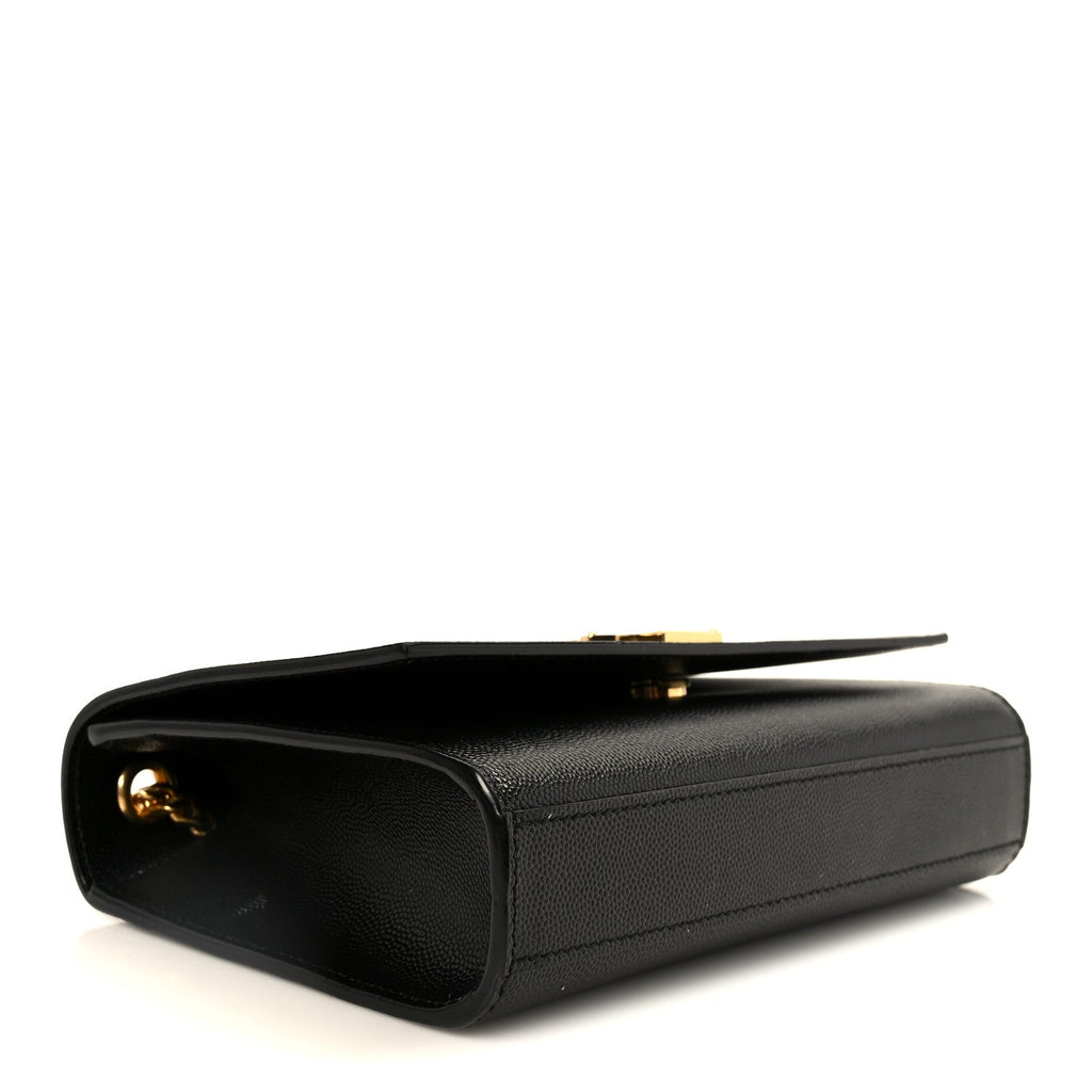 Grain De Poudre Small Monogram Kate Satchel Black