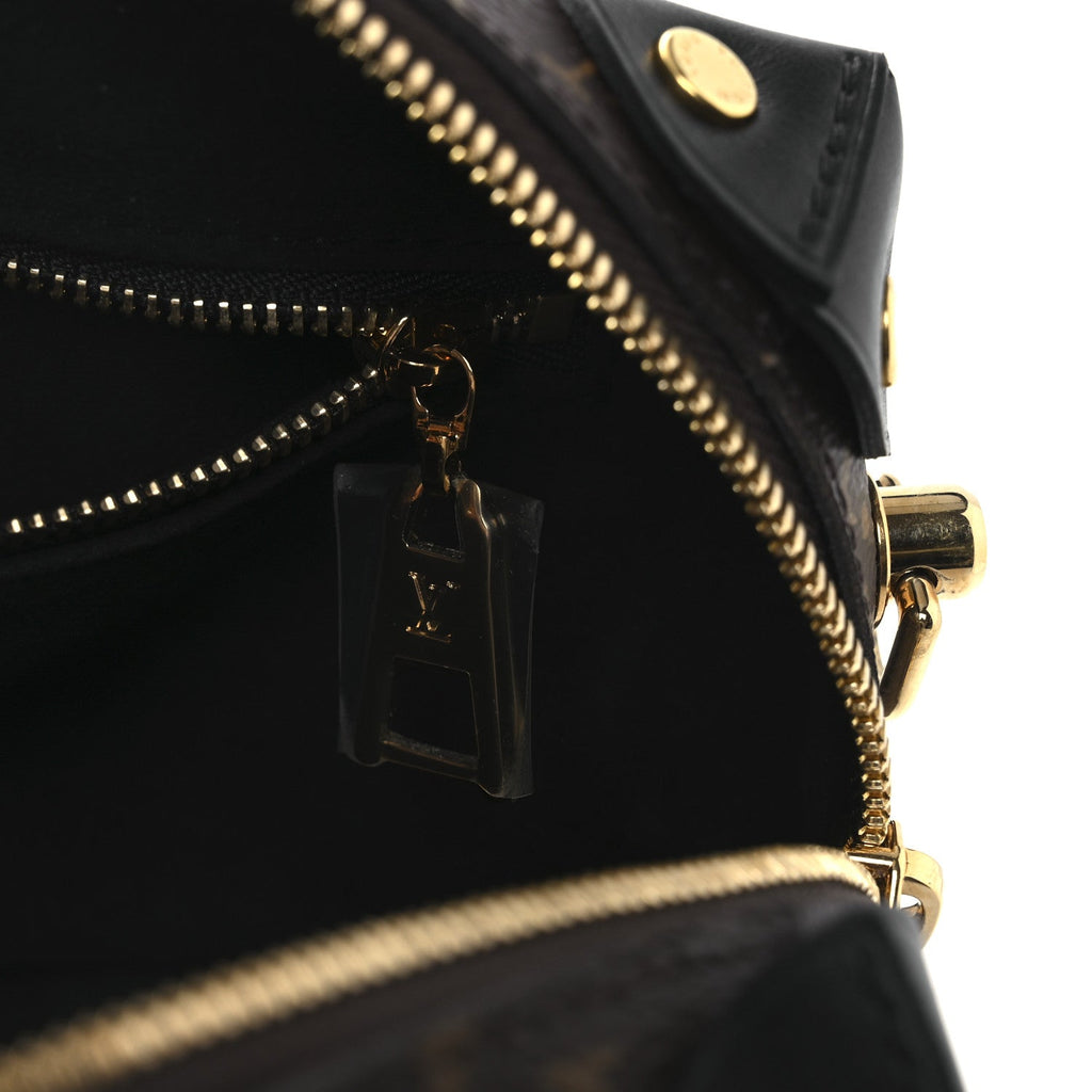 Monogram Petite Malle Souple Black
