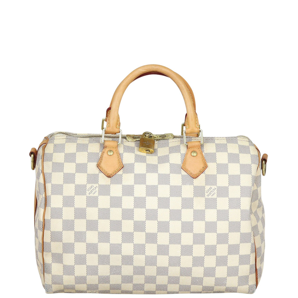 Louis Vuitton Speedy 30 Bandouliere Damier Azur