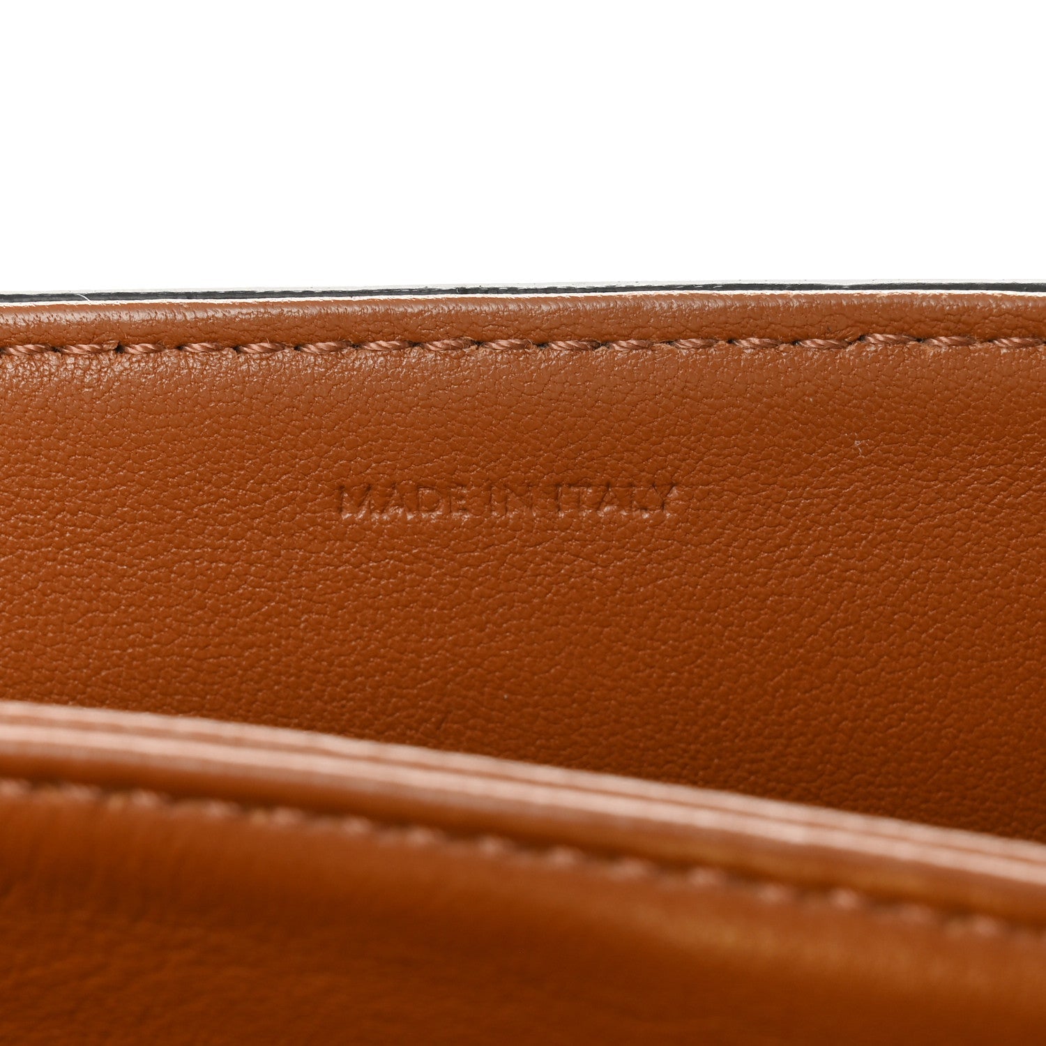 Triomphe Canvas Calfskin Medium Triomphe Bag Tan
