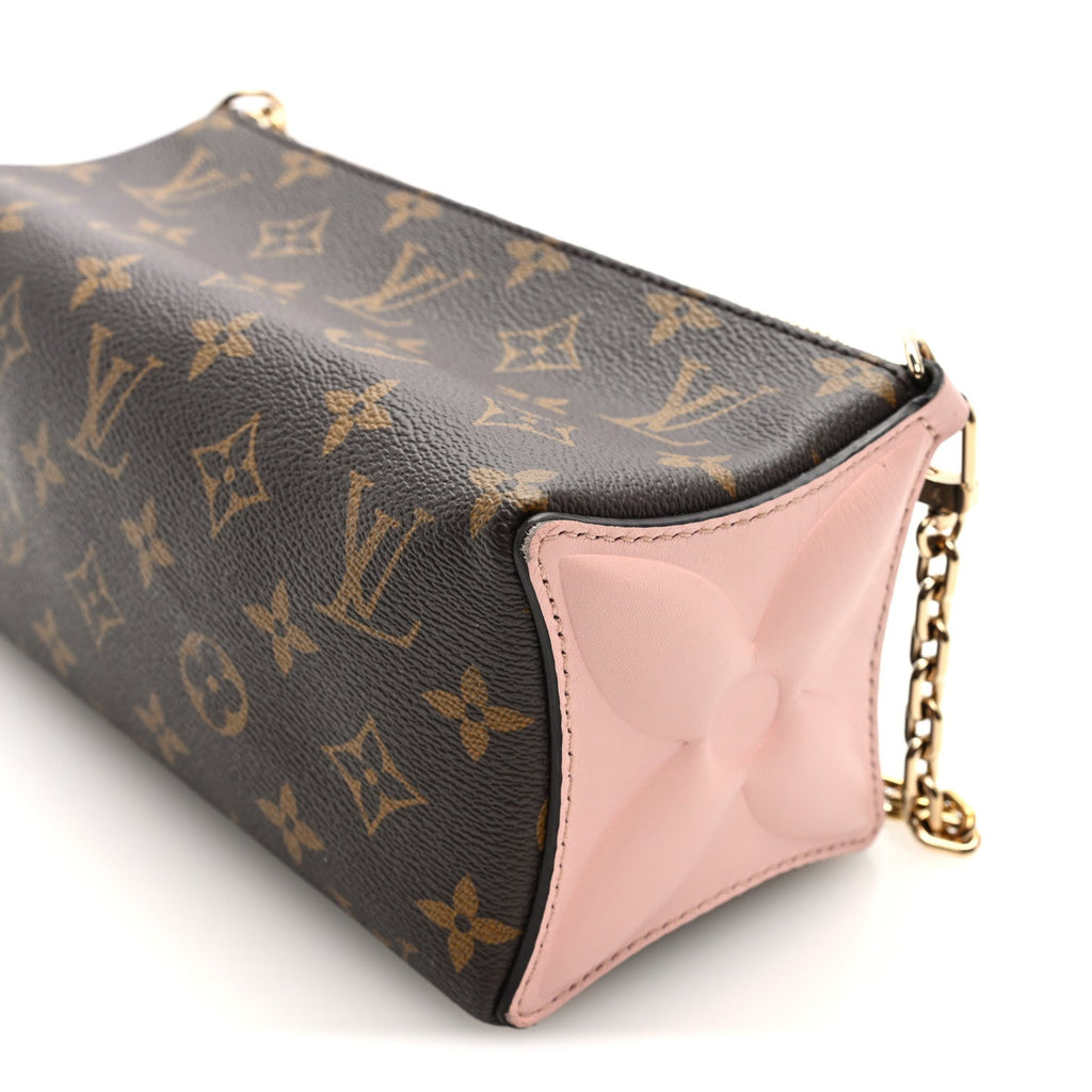 Monogram Bloom Pouch Rose Jasmin