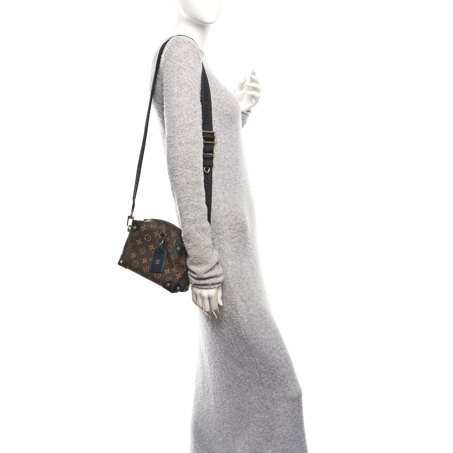 Monogram Petite Malle Souple Black