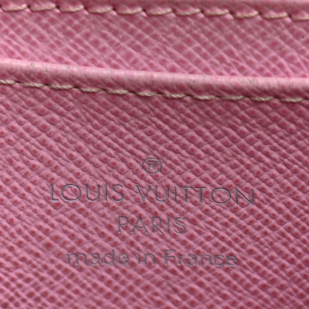 Monogram Multicolor Zippy Coin Purse Wallet White Litchi