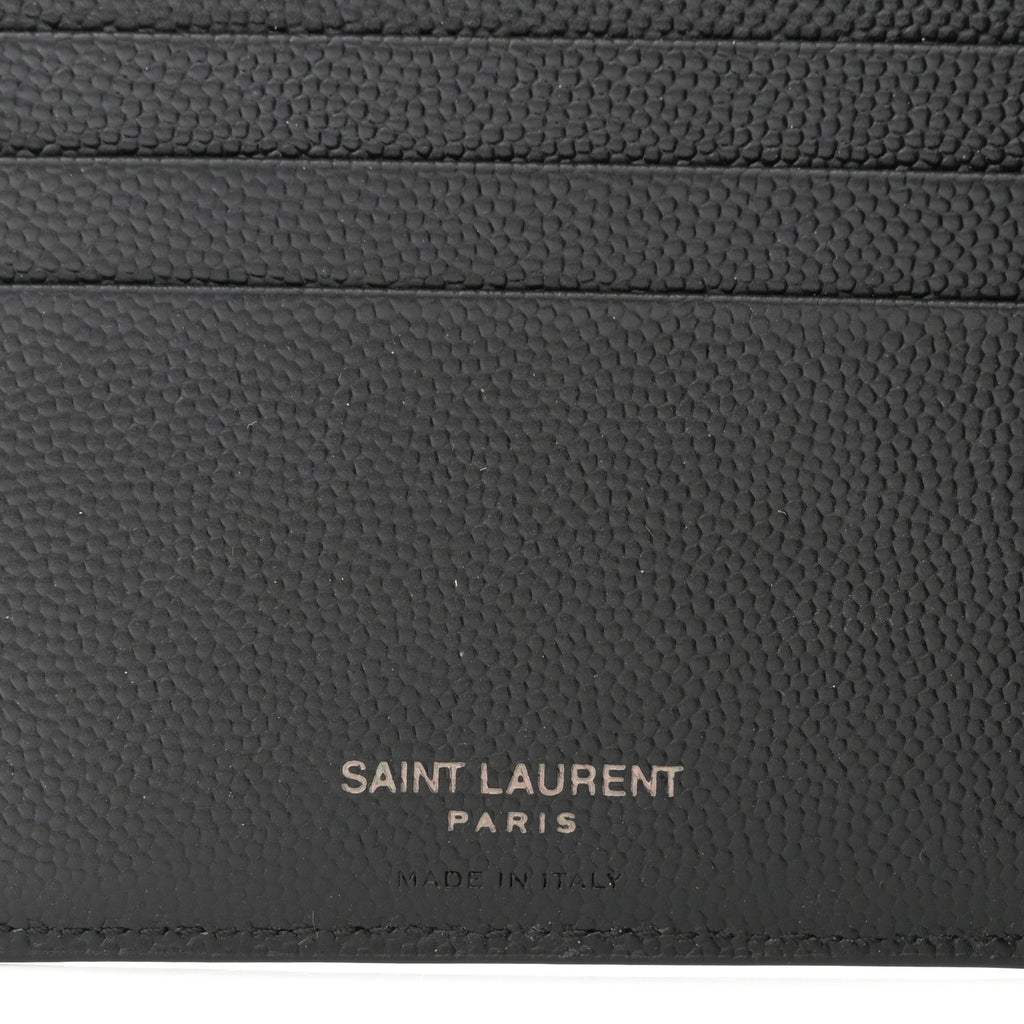 Grain De Poudre Monogram Monochrome Bifold Wallet Black