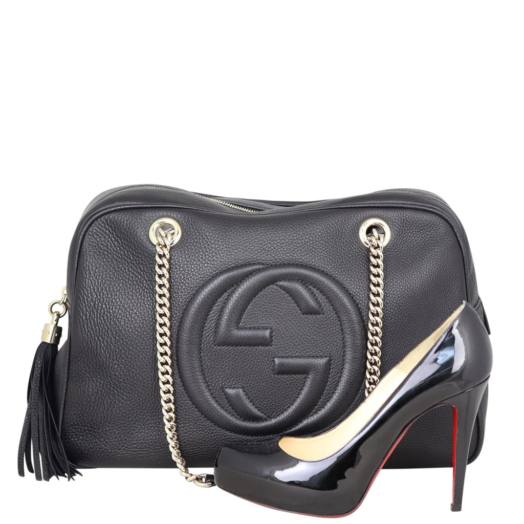 Gucci Soho Chain Zipped Large Shoulder Bag